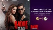 Salman Khan&rsquo;s Radhe Crashes ZEE5 Server Upon Its Release, App Makers Promise To Be &lsquo;Back Soon&rsquo;