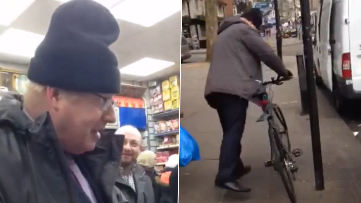 Old Video of ‘Mayor’ Boris Johnson Shopping at Milad Supermarket and Using a Bicycle Goes Viral Again