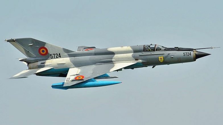 MiG-21 Aircraft Crashes in Punjab, Indian Air Force Squadron Leader Killed; Inquiry Ordered