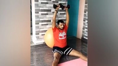 Sports News | 'I Wake Up Each Day Stronger': Natarajan Recovering from Knee Surgery