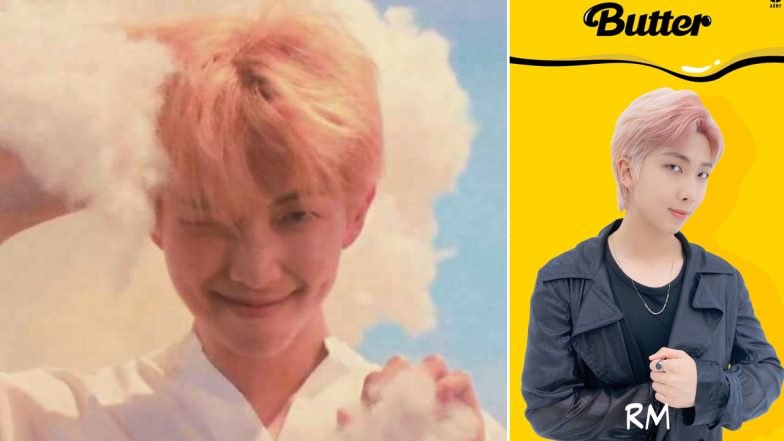 BTS Star RM's New Pink Hair Pics From a Promotional Video of Butter Goes Viral! ARMY Cannot Keep Calm