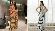 Fashion Faceoff: Esha Gupta or Shilpa Shetty - Whose Arpita Mehta Saree is Your Favourite?