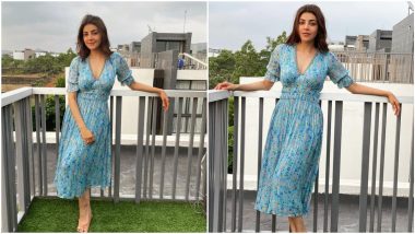 Yo or Hell No? Kajal Aggarwal's Floral Midi Dress By Verb