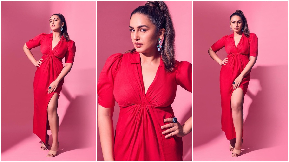 Huma Qureshi Xxx Video - Huma Qureshi Strikes a Pose In Her Red Hot Midi Dress For Maharani  Promotions | ðŸ‘— LatestLY