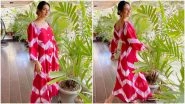 Yo or Hell No? Rakul Preet Singh's Red Tie-Dye Dress For Sardar ka Grandson Promotions By Jodi