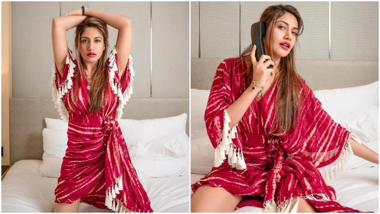 When Surbhi Chandna Had That Easy, Breezy and Crazy Mode On In Her Bright Red Dress