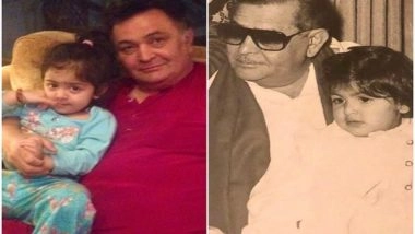 Entertainment News | Neetu Kapoor Shares Throwback Photos of Rishi Kapoor and Raj  Kapoor as Grandfathers