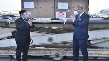 World News | 100 Oxygen Concentrators Arrive in India from Poland as Part of COVID Assistance