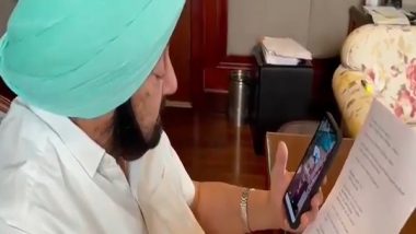 India News | Punjab: 10-year-old Seen Selling Socks in Viral Video, CM Announces Aid