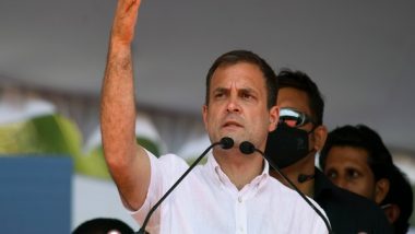 Rahul Gandhi Slams Centre Over Surge in COVID-19 Cases in India, Says 'After Cities, Now Villages Too at the Mercy of God'