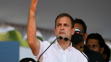 Rahul Gandhi Slams Centre Over Its COVID-19 Policies, Says ‘Apps Like Unqualified Setu and NoWin Will Not Save, but Two Jabs of Vaccine Will’