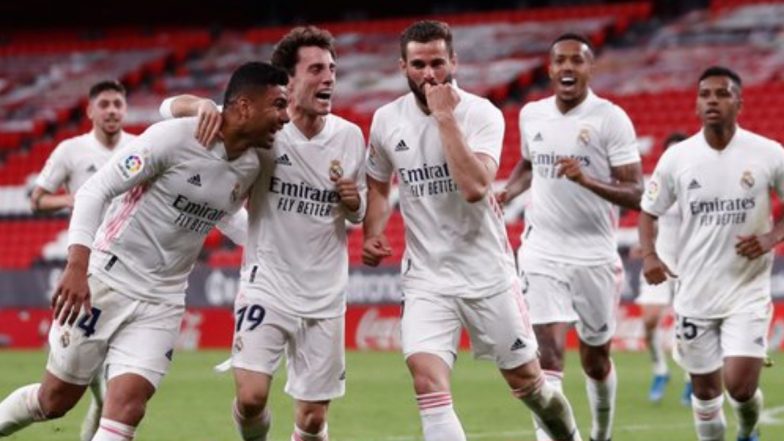 Real Madrid Enter Round of 16 After Sealing 2-0 Against Inter Milan in UCL 2021-22 (Watch Video)