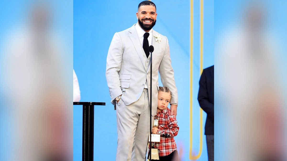 Hollywood News Billboard Music Awards 2021Drake's Son Adonis Makes