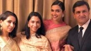 Deepika Padukone&rsquo;s Mother Ujjala and Sister Anisha Have Also Tested Positive For COVID-19 After Father Prakash Padukone