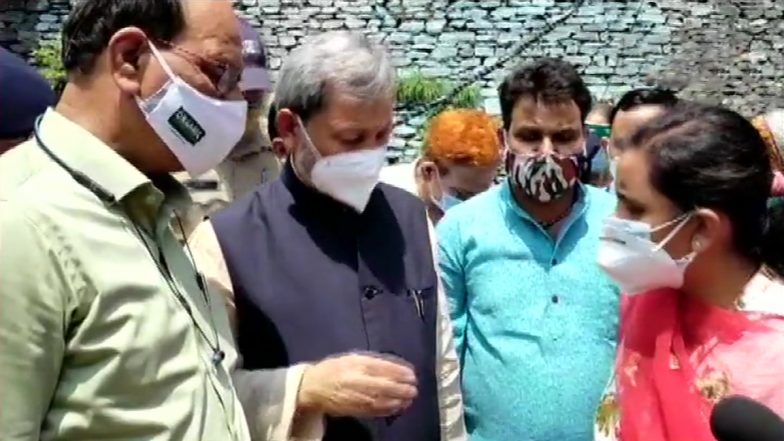 Uttarakhand Cloudburst: CM Tirath Singh Rawat Visits Tehri District's Devprayag To Assess The Situation