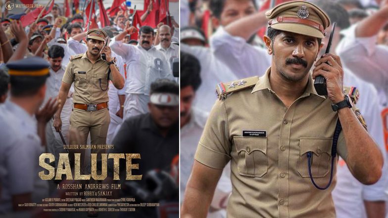 Dulquer Salmaan Shares A New Poster Of Salute; Says 'Some Day When All This Passes, We Will Get Back To Making Movies'