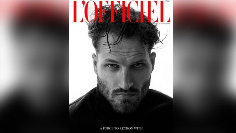 Top Male Model David Koch Poses for L’Officiel India | 🎥 LatestLY