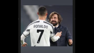 Cristiano Ronaldo, Amid Transfer Rumours, Bids Farewell to Andrea Pirlo; Says 'Thank You Maestro'