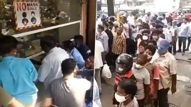 Hyderabad Wine Shops See Mad Rush After Telangana Lockdown Announcement, No Social Distancing Followed