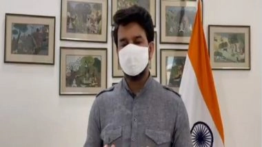 India News | Anurag Thakur Remembers CBIC, I-T Officials Who Died 'in Line of Duty' Due to COVID-19