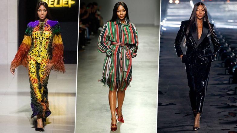 Naomi Campbell Birthday: A Look at Her Best Ramp Walk Looks of All Time (View Pics)
