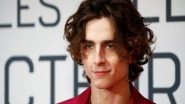 Entertainment News | Timothee Chalamet to Star as Young Willy Wonka in Warner Bros. Movie