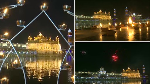 Sri Guru Tegh Bahadur Ji 400th Prakash Purab 2021: Amritsar’s Sri Harmandir Sahib, Popularly Known As Golden Temple, Illuminated on Parkash Purab (See Pics)