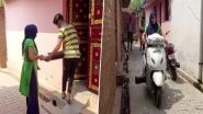 Uttar Pradesh: Arshi from Shahjahanpur Wins Hearts for Delivering Oxygen Cylinders on Her Scooty Amid COVID-19 Crisis (See Pics)