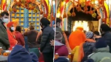 Uttarakhand: Portals of Kedarnath Temple Open Amid COVID-19 Pandemic, Watch Opening Ceremony at Kedarnath Temple