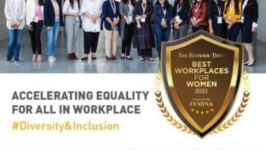Business News | Trident Limited Recognized as a Best Workplace for Women by Economic Times