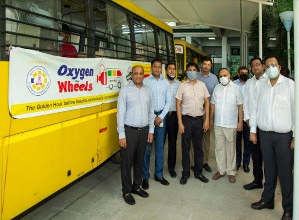 Business News | Jain International Trade Organisation (JITO) in Association with Greater Chennai Corporation Launched - Oxygen on Wheels for COVID-19 Relief