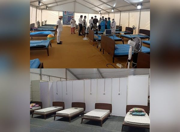 Business News | Honourable Health Minister for TN M. Subramanian Installs 100 Oxygenated Beds at TN Government Multi-Super Speciality Hospital (Omandurar GH)