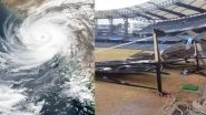 Cyclone Tauktae: Sightscreen at Wankhede Stadium Collapses, Gymkhanas at Marine Drive Flooded Due to Torrential Rain(See Pic)