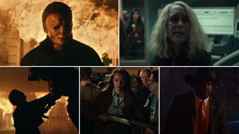 Halloween Kills Trailer: Not Even a Burning House Can Keep Michael Myers Down in This Horror Flick (Watch Video)