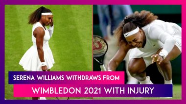 Serena Williams Forced To Retire From Wimbledon 2021 After Sustaining Ankle Injury In Opening Match