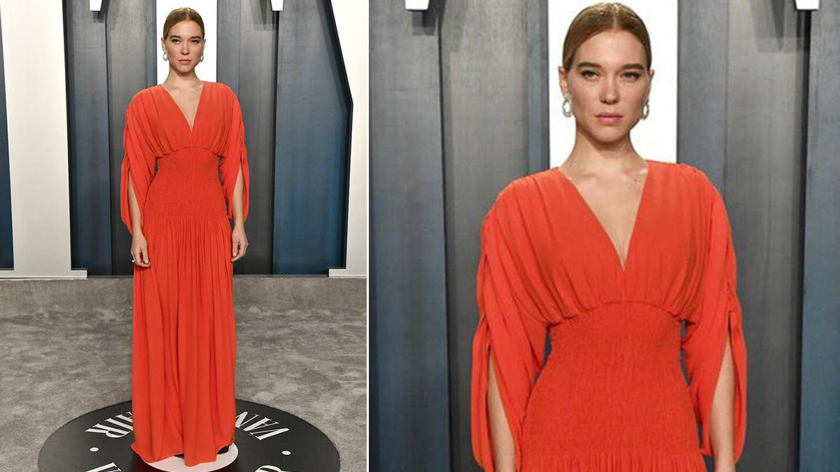 Bond Girl Léa Seydoux Looks Chic At Louis Vuitton's Pfw Show