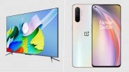 LIVE News Updates: OnePlus Nord CE 5G Launched in India Starting at Rs 22,999; OnePlus TV U1S Priced From Rs 39,999