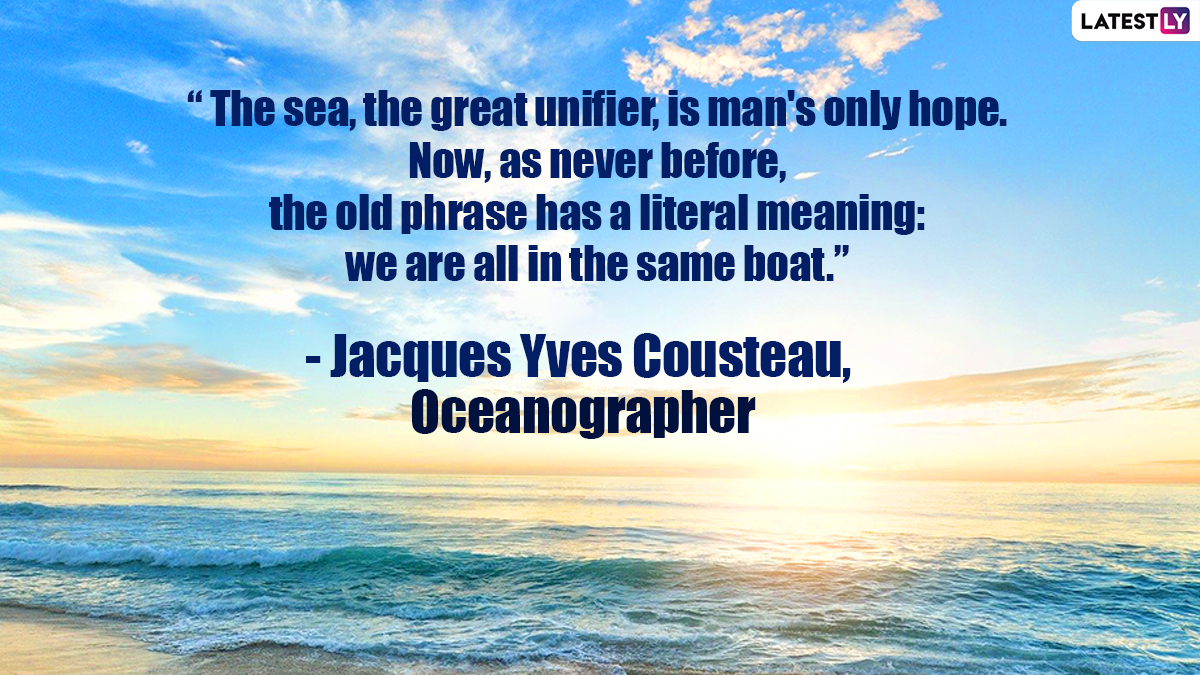 World Oceans Day 21 Quotes And Hd Images To Raise Awareness About The Impact Of Human Actions On The Ocean Latestly