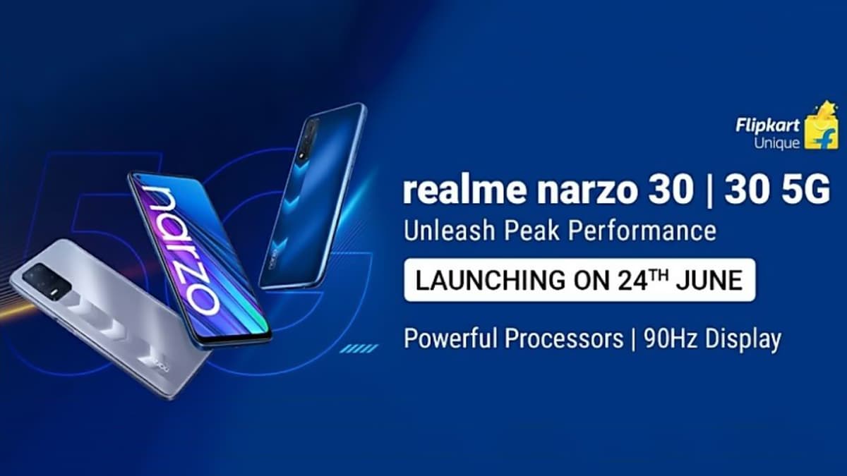 realme narzo 30 5g on flipkart