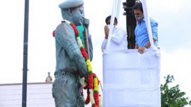 India News | Statue of Colonel Santosh Babu, Who Was Killed in Galwan Clash, Unveiled in Suryapet