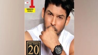 Business News | Sidharth Shukla is The Times Most Desirable Man on TV 2020