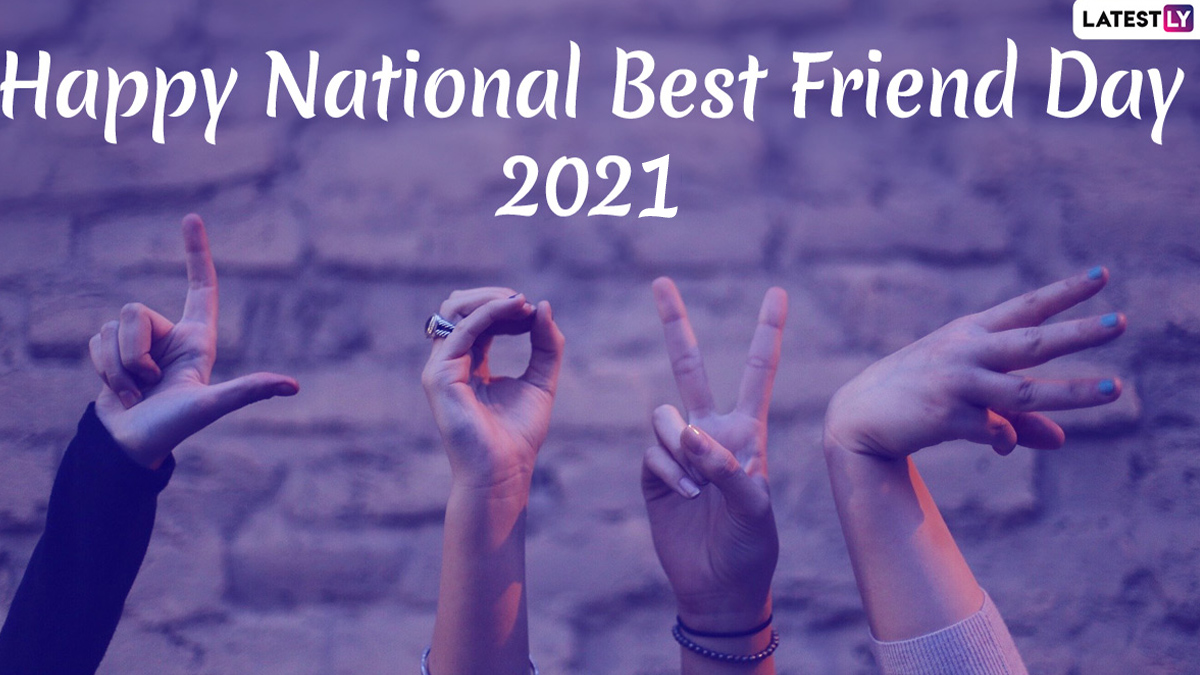 Day 2021 national bestfriend happy Happy Friendship
