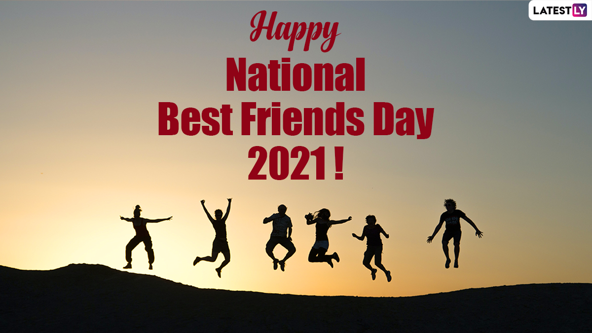 Happy national bestfriend day 2021