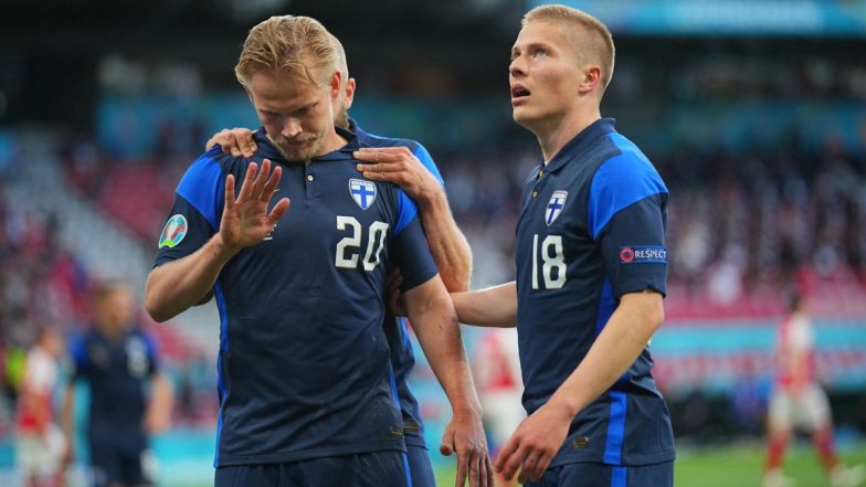 Denmark 0-1 Finland, Euro 2020 Result: Joel Pohjanpalo Scores As Finland Register Shock Win On Tournament Debut (Watch Goal Video Highlights)