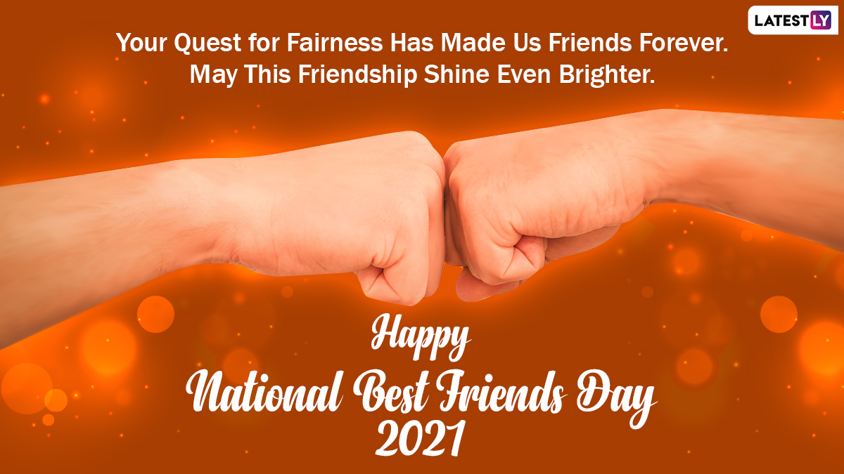National Best Friends Day (US) 2021 Images, Wishes & Greetings ...