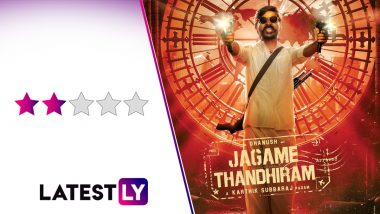 Jagame Thandhiram Movie Review: Dhanush’s Gangsta Swag Is Lost in Karthik Subbaraj’s Unapologetically Flawed Netflix Saga (LatestLY Exclusive)