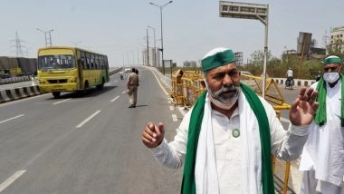 India News | Farmers Will Not Leave Delhi Border at Any Cost: Rakesh Tikait