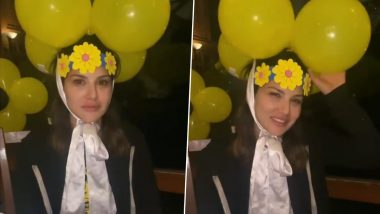 Sunny Leone Shares Her Month Old Birthday Video, Actress Looks Too Cute in It – WATCH