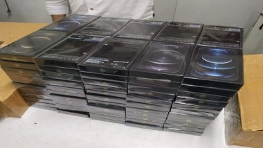 India News | Customs Seizes IPhones, Laptops Worth Rs 2.50 Cr at Delhi Airport