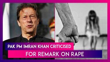 Imran Khan, Pakistan PM Criticised For 'If You Raise Temptation...' Remark On Rape